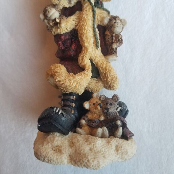 Boyds Bears Folkstone Figurine 2806 NickNoah Noah's Ark Christmas Holiday Decor - Picture 5 of 7